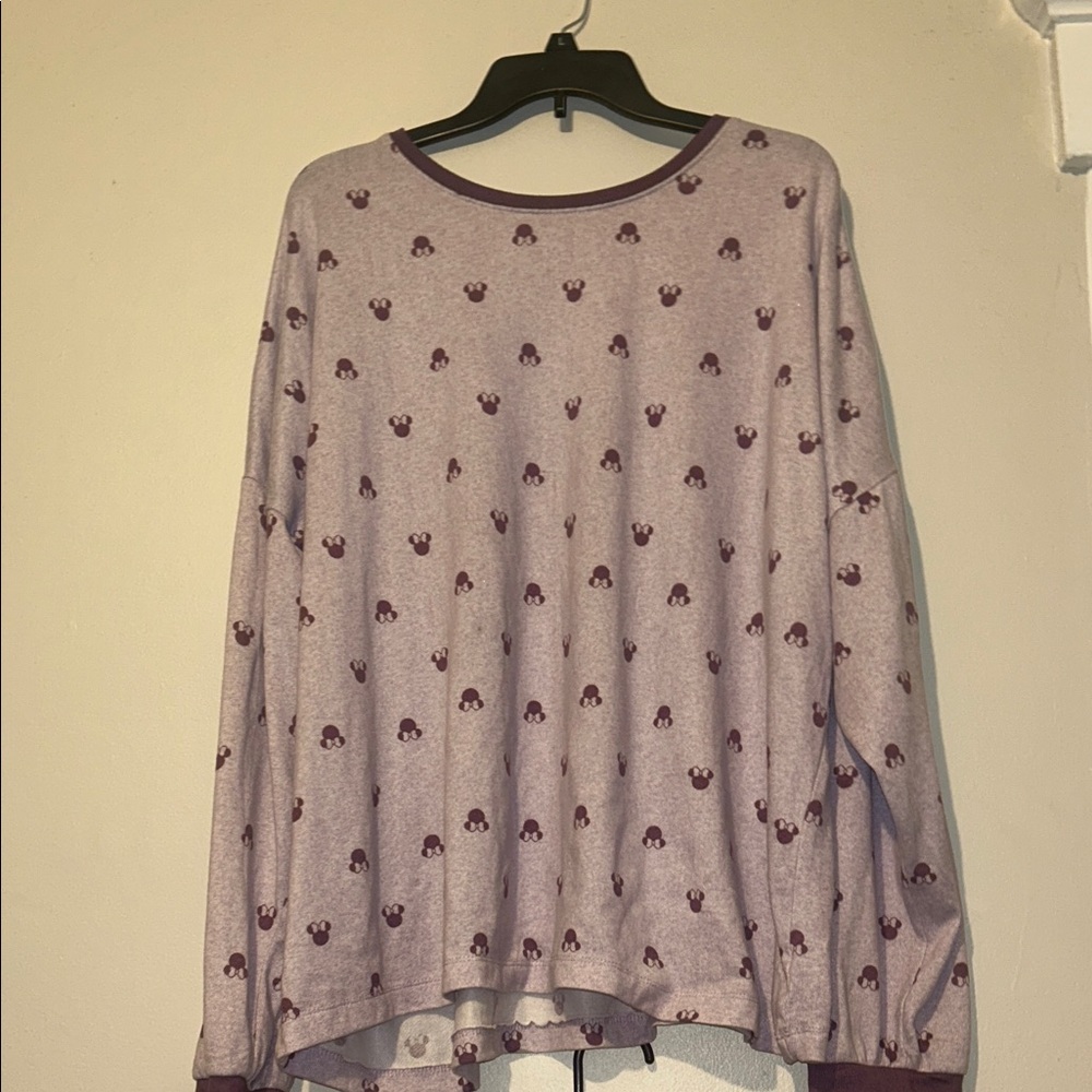 Disney Purple and Maroon Pajama Set - Picture 5 of 12